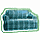 Plaid couch (extremely lumpy)